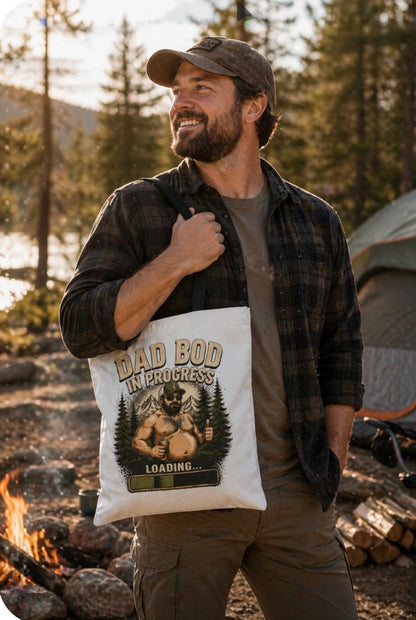 Dad Bod Tote Bag