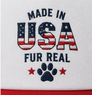 Dog Foam Trucker Hat- made in USA