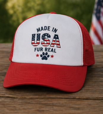 Dog Foam Trucker Hat- made in USA