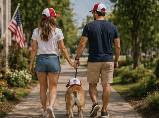 Dog Foam Trucker Hat- made in USA