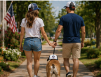 Dog Foam Trucker Hat- made in USA