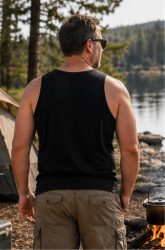 Dad Bod In Progress Tank Top — Funny Father’s Day Muscle Humor Tank