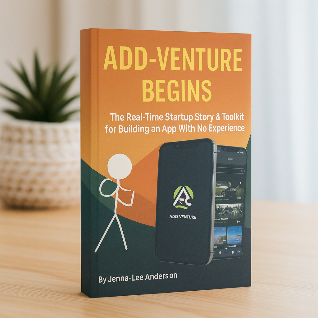 ADD-VENTURE BEGINS: The Real-Time Startup Story & Toolkit for Building an App with no Experience